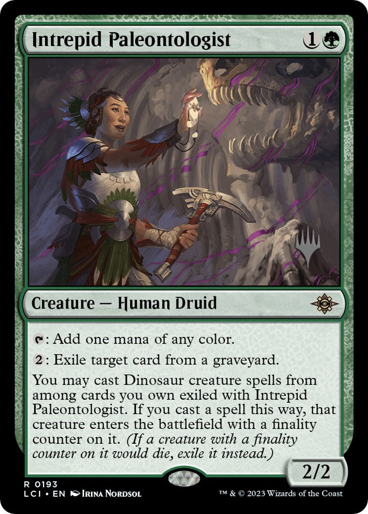 Intrepid Paleontologist (Promo Pack) [The Lost Caverns of Ixalan Promos] | Odin's Place