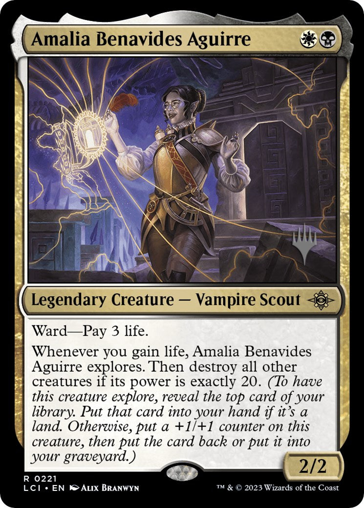 Amalia Benavides Aguirre (Promo Pack) [The Lost Caverns of Ixalan Promos] | Odin's Place