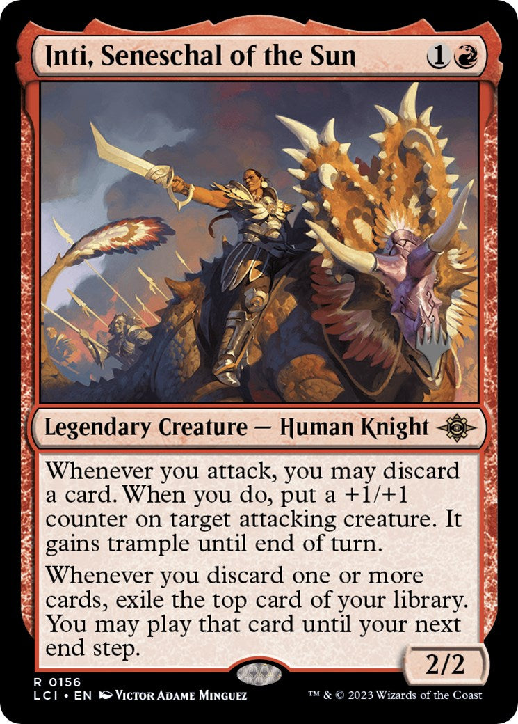 Inti, Seneschal of the Sun (Promo Pack) [The Lost Caverns of Ixalan Promos] | Odin's Place