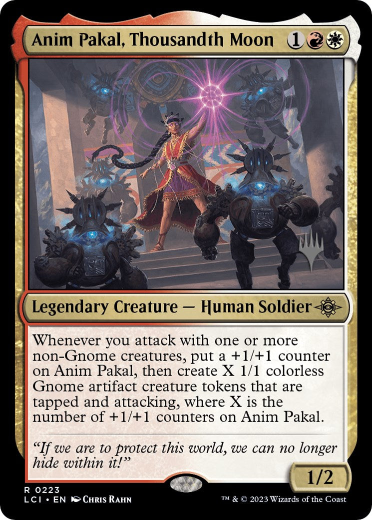 Anim Pakal, Thousandth Moon (Promo Pack) [The Lost Caverns of Ixalan Promos] | Odin's Place