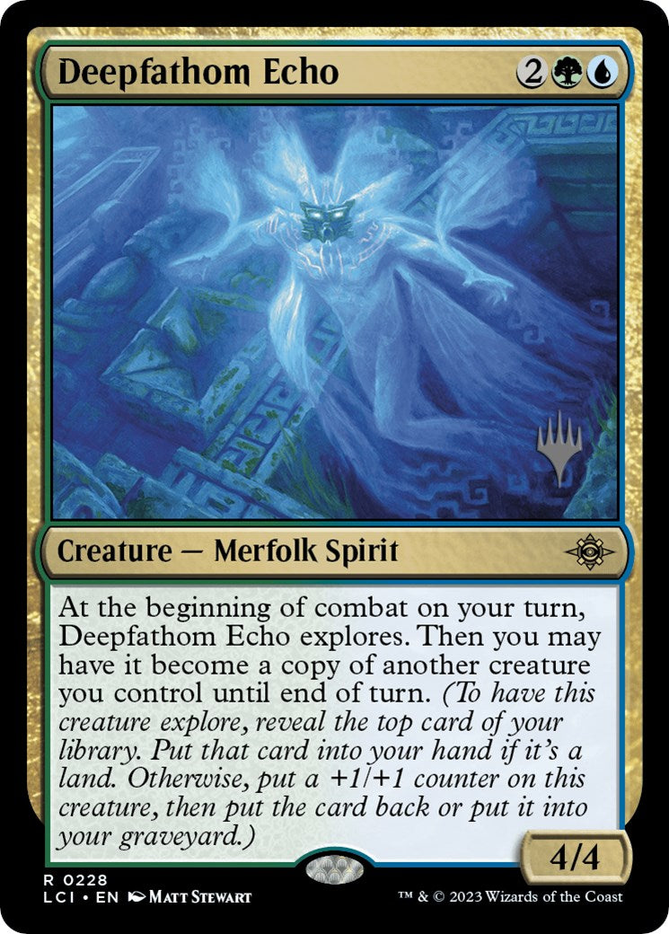 Deepfathom Echo (Promo Pack) [The Lost Caverns of Ixalan Promos] | Odin's Place