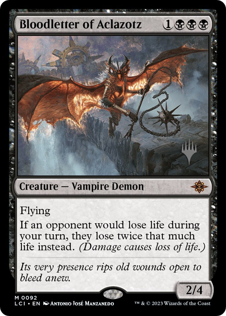 Bloodletter of Aclazotz (Promo Pack) [The Lost Caverns of Ixalan Promos] | Odin's Place