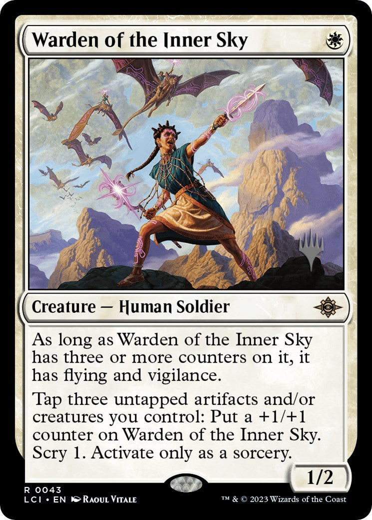Warden of the Inner Sky (Promo Pack) [The Lost Caverns of Ixalan Promos] | Odin's Place