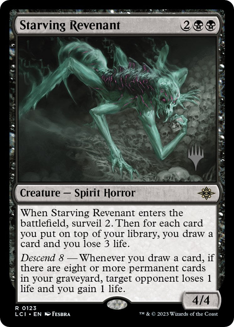 Starving Revenant (Promo Pack) [The Lost Caverns of Ixalan Promos] | Odin's Place