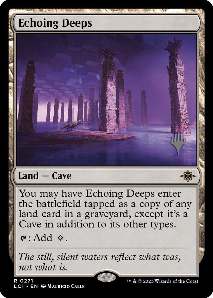 Echoing Deeps (Promo Pack) [The Lost Caverns of Ixalan Promos] | Odin's Place