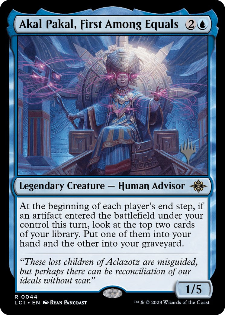 Akal Pakal, First Among Equals (Promo Pack) [The Lost Caverns of Ixalan Promos] | Odin's Place