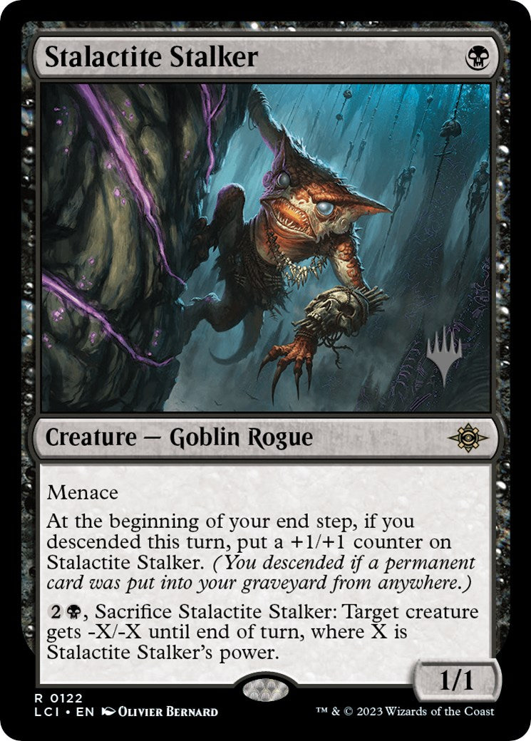 Stalactite Stalker (Promo Pack) [The Lost Caverns of Ixalan Promos] | Odin's Place