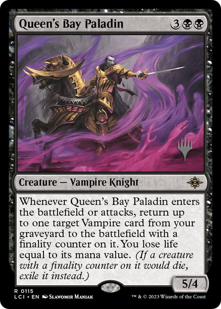 Queen's Bay Paladin (Promo Pack) [The Lost Caverns of Ixalan Promos] | Odin's Place