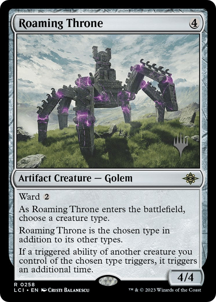 Roaming Throne (Promo Pack) [The Lost Caverns of Ixalan Promos] | Odin's Place