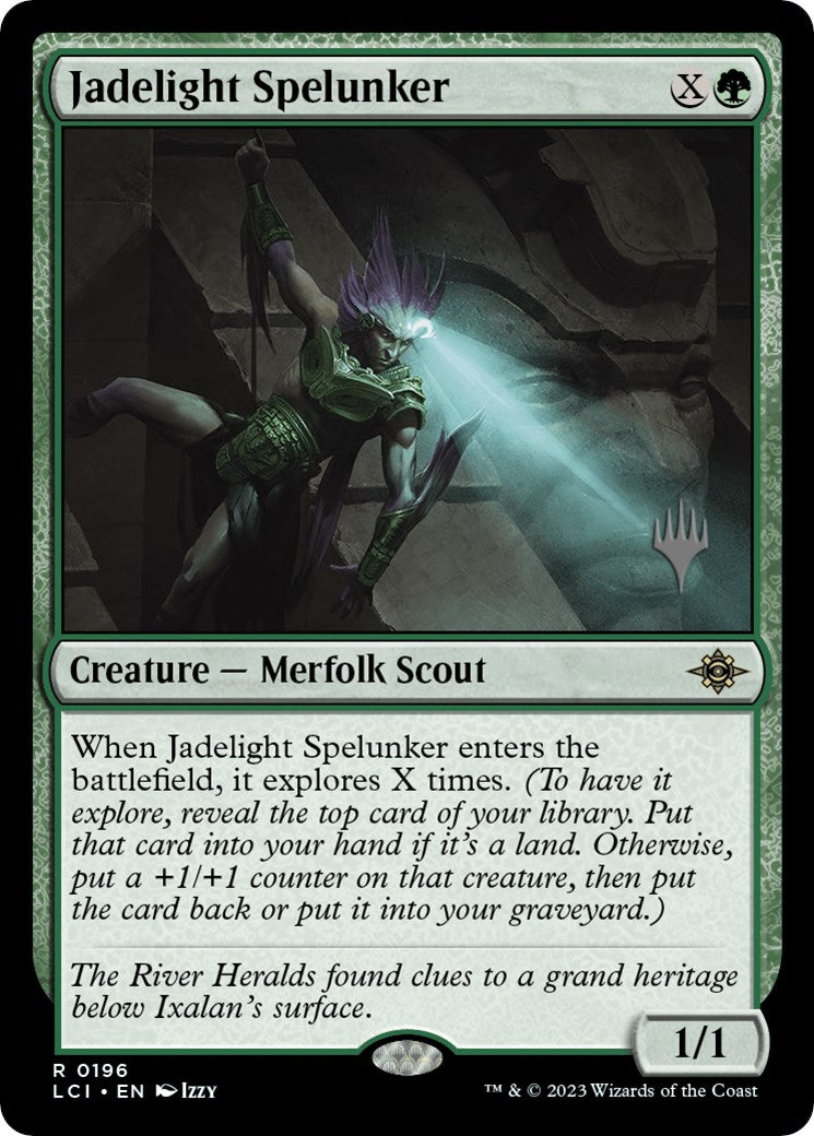 Jadelight Spelunker (Promo Pack) [The Lost Caverns of Ixalan Promos] | Odin's Place