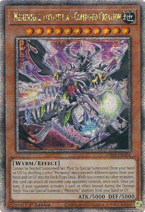 Mementoal Tecuhtlica - Combined Creation (Quarter Century Secret Rare) [VASM-EN001] Quarter Century Secret Rare | Odin's Place