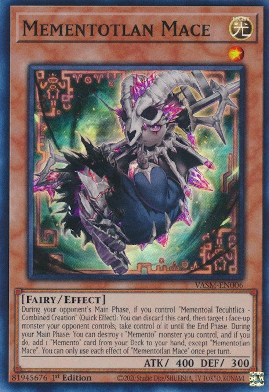 Mementotlan Mace [VASM-EN006] Super Rare | Odin's Place