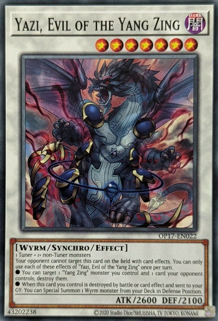 Yazi, Evil of the Yang Zing [OP17-EN022] Common | Odin's Place