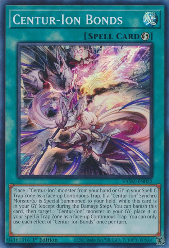 Centur-Ion Bonds [VASM-EN022] Super Rare | Odin's Place
