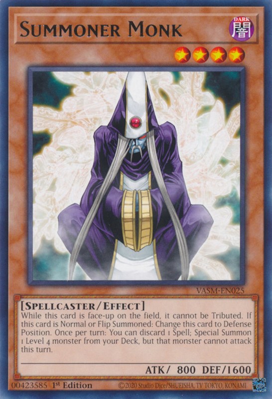 Summoner Monk [VASM-EN025] Rare | Odin's Place