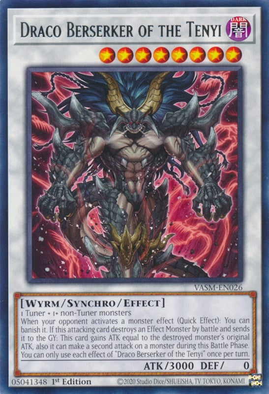 Draco Berserker of the Tenyi [VASM-EN026] Rare | Odin's Place