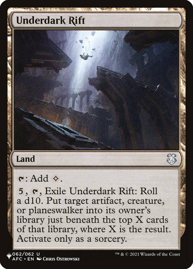 Underdark Rift [The List] | Odin's Place