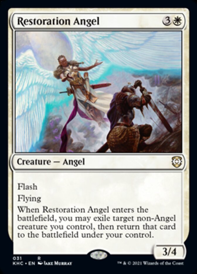 Restoration Angel [Kaldheim Commander] | Odin's Place
