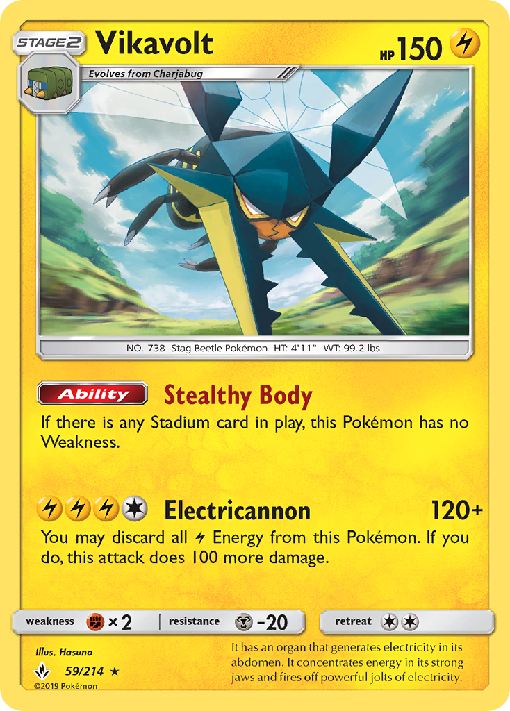 Vikavolt (59/214) [Sun & Moon: Unbroken Bonds] | Odin's Place