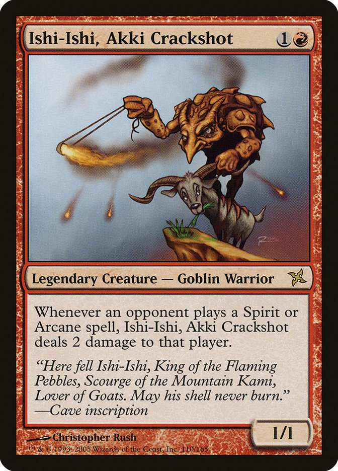 Ishi-Ishi, Akki Crackshot (110) [Betrayers of Kamigawa] | Odin's Place