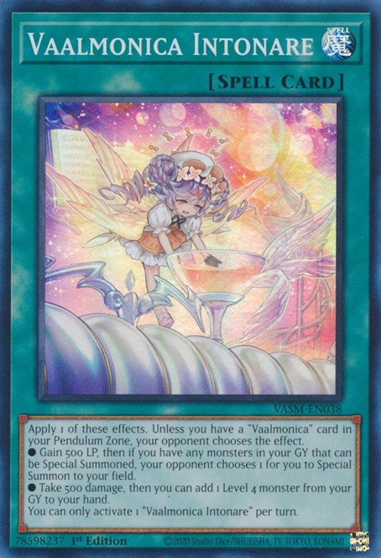 Vaalmonica Intonare [VASM-EN038] Super Rare | Odin's Place