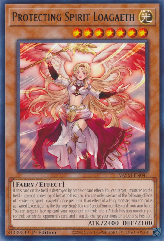 Protecting Spirit Loagaeth [VASM-EN041] Rare | Odin's Place