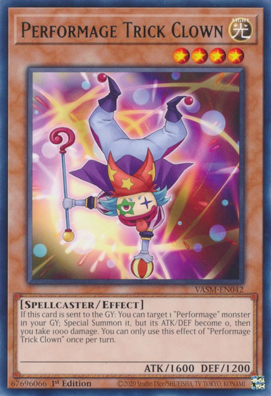 Performage Trick Clown [VASM-EN042] Rare | Odin's Place