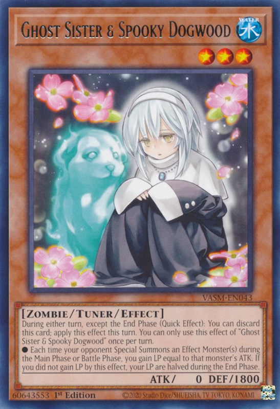 Ghost Sister & Spooky Dogwood [VASM-EN043] Rare | Odin's Place