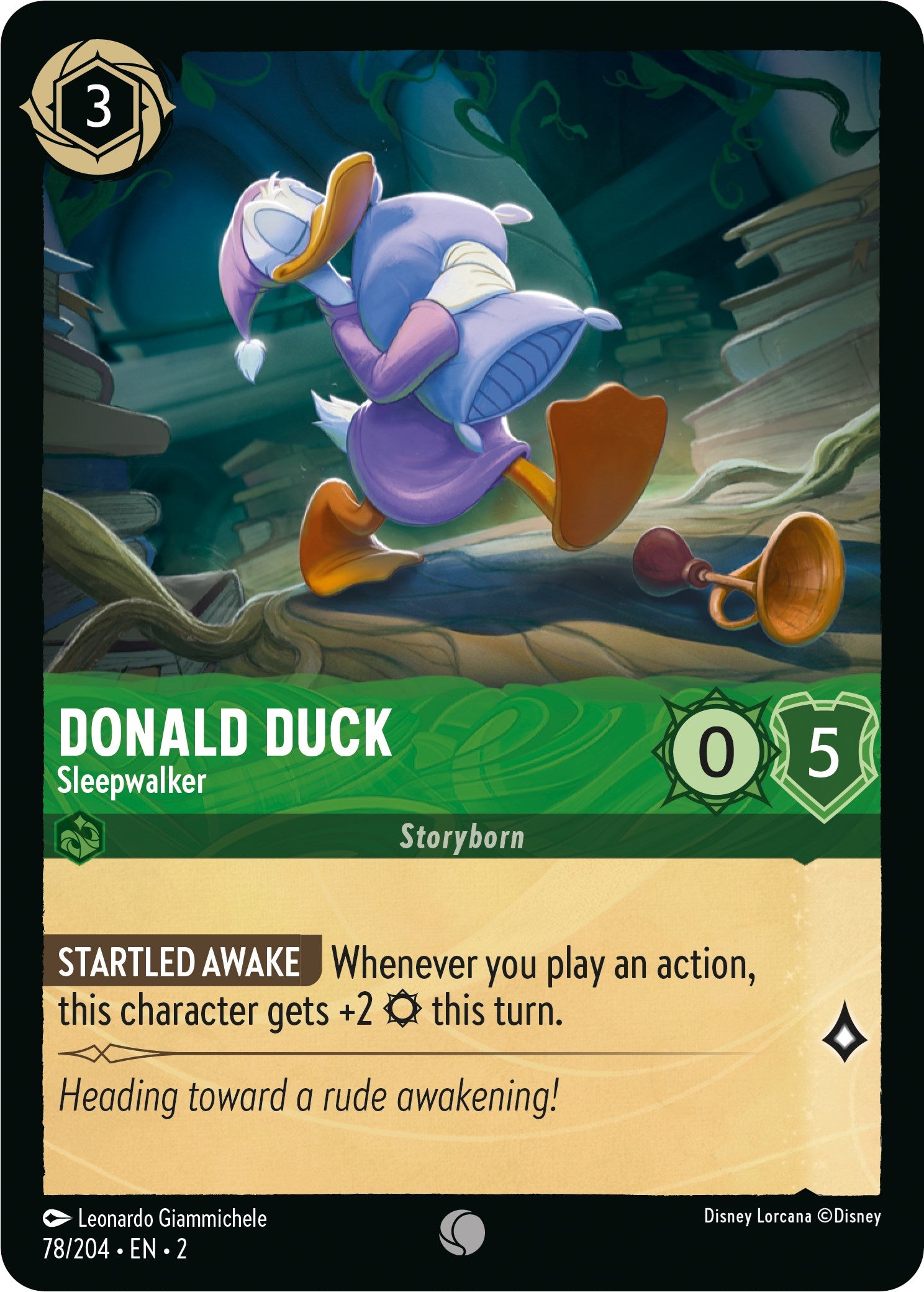 Donald Duck - Sleepwalker (78/204) [Rise of the Floodborn] | Odin's Place