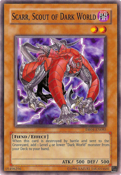 Scarr, Scout of Dark World [DR04-EN085] Common | Odin's Place