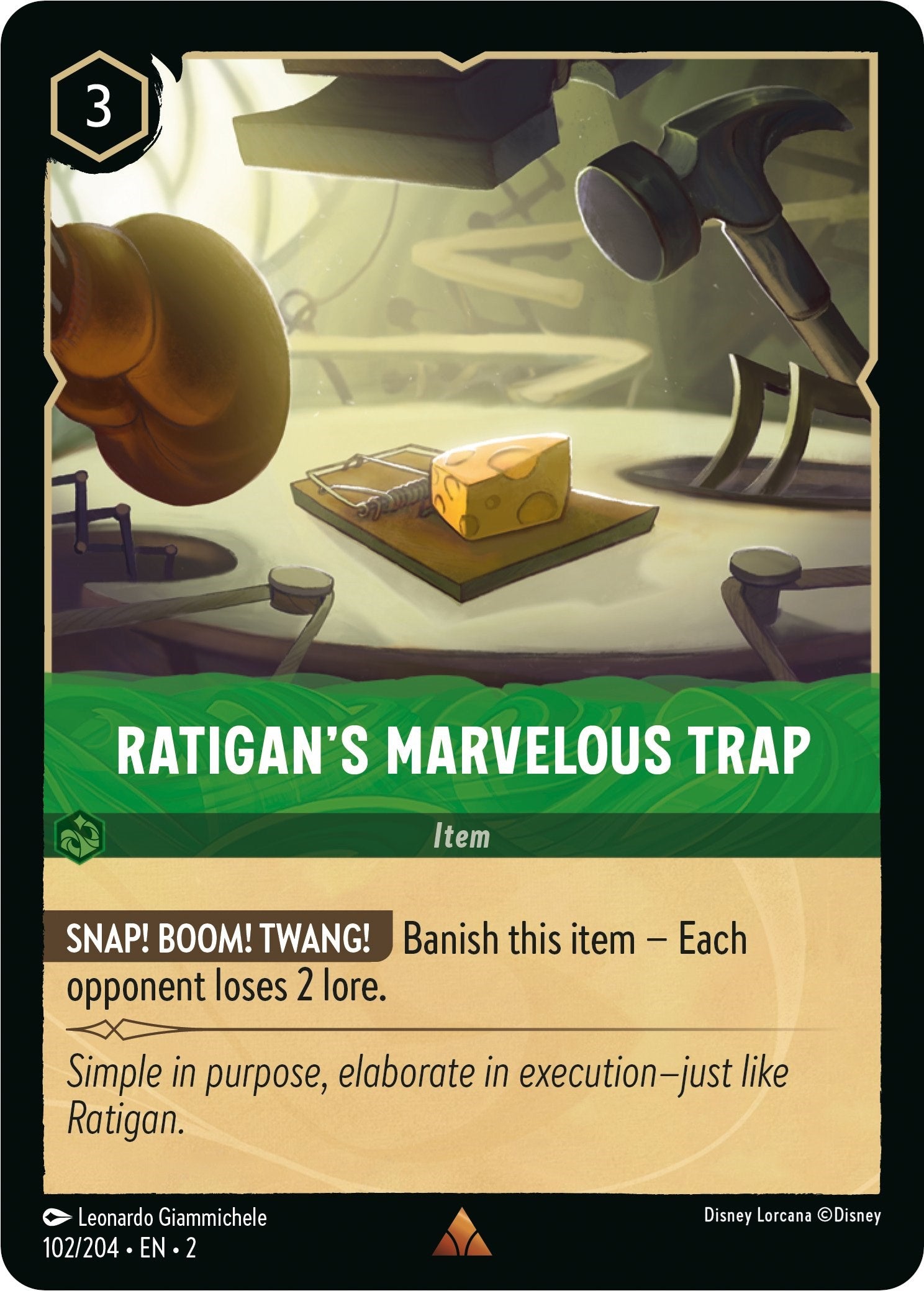 Ratigan's Marvelous Trap (102/204) [Rise of the Floodborn] | Odin's Place