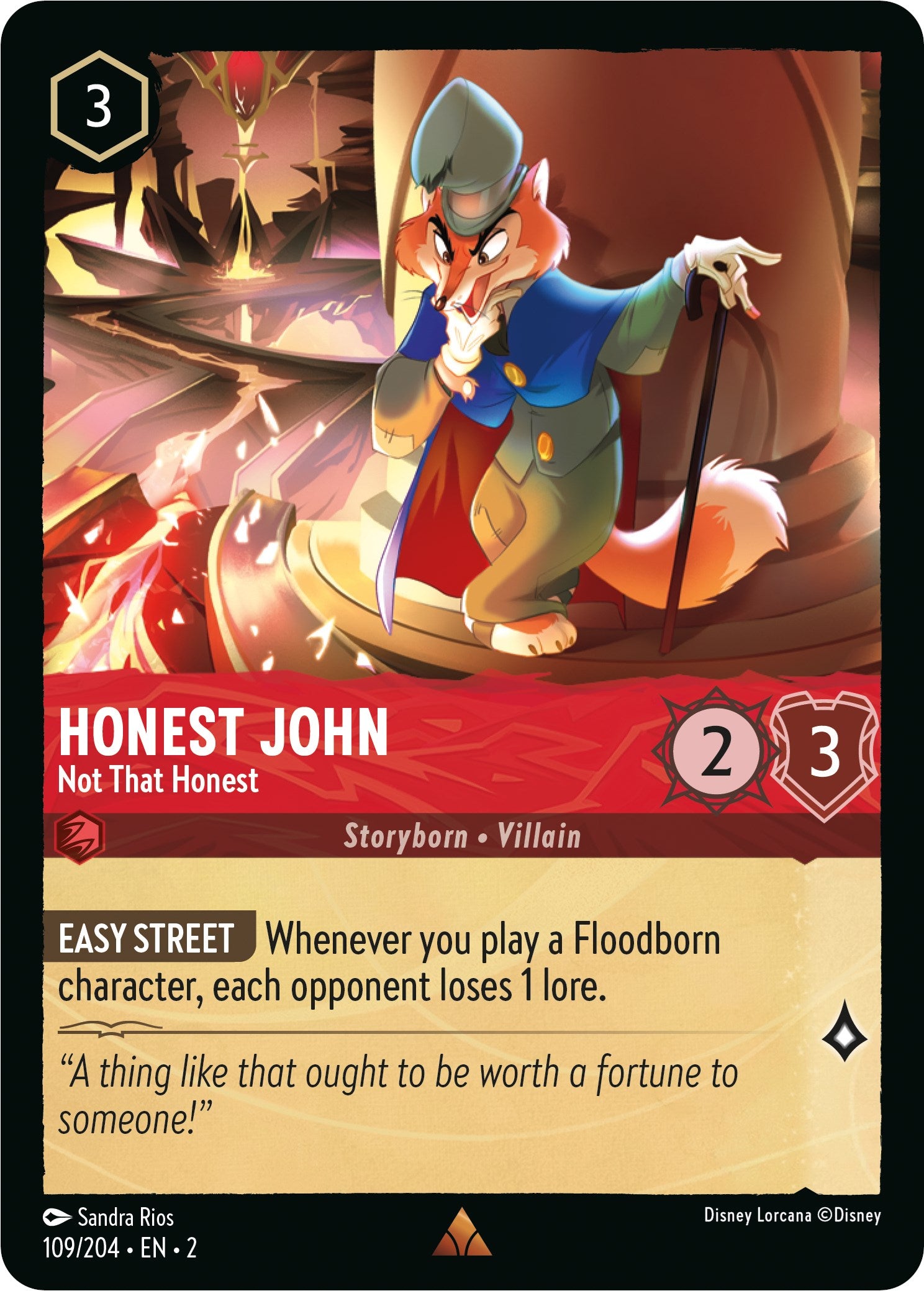 Honest John - Not That Honest (109/204) [Rise of the Floodborn] | Odin's Place