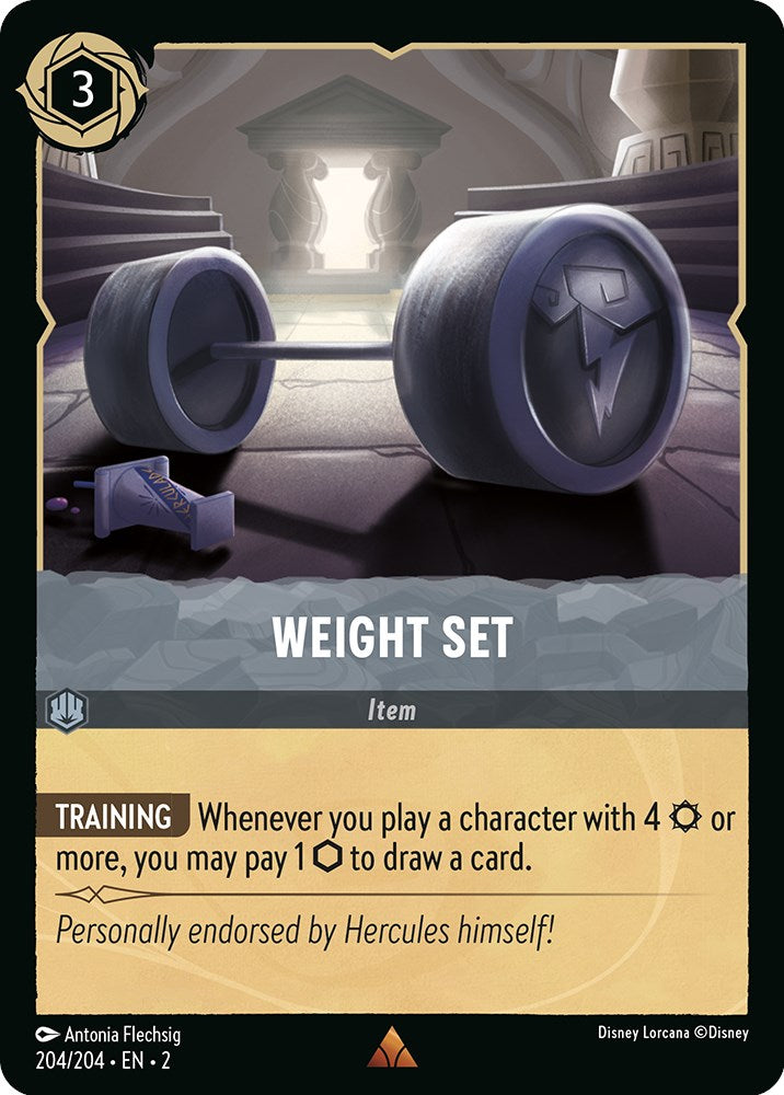 Weight Set (204/204) [Rise of the Floodborn] | Odin's Place
