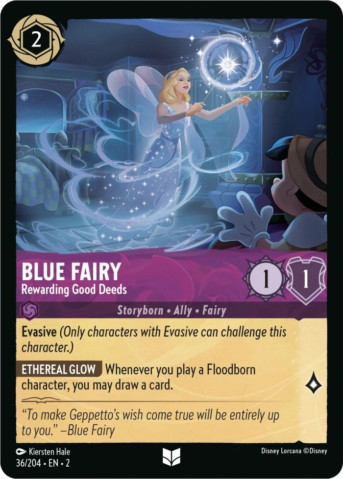 Blue Fairy - Rewarding Good Deeds (36/204) [Rise of the Floodborn] | Odin's Place