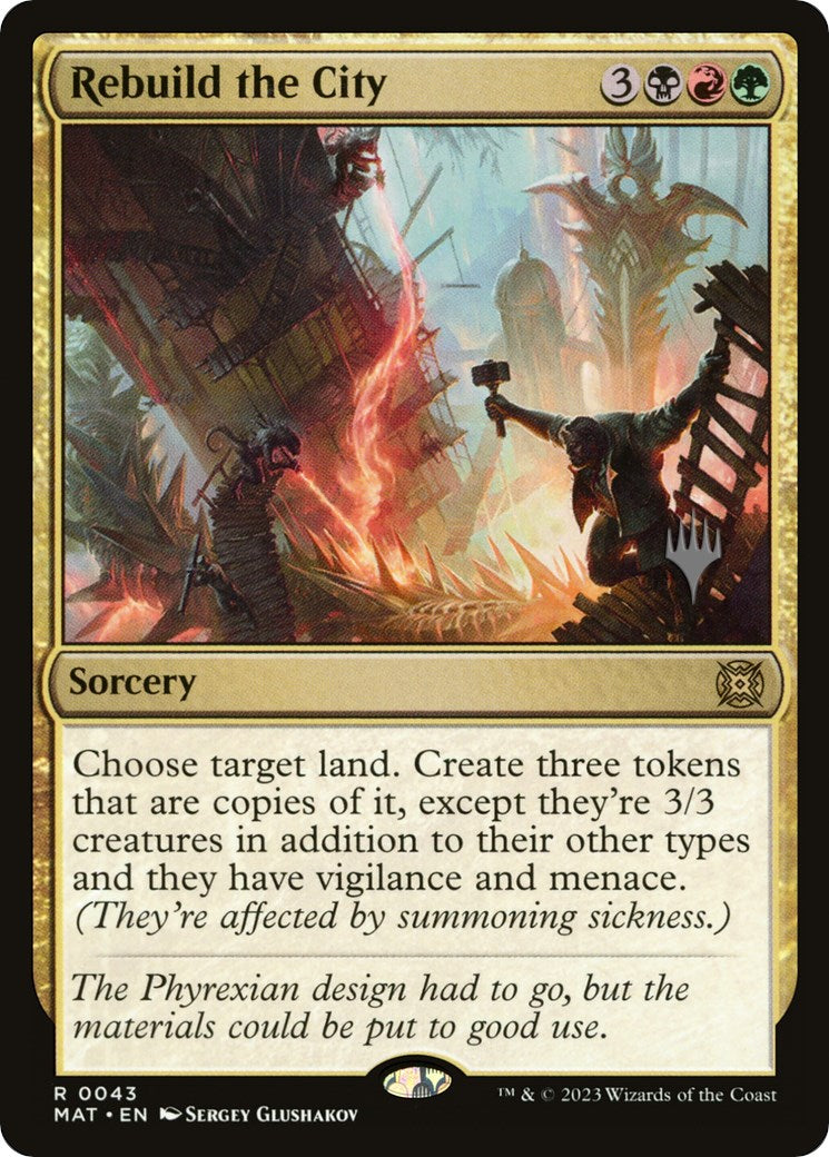 Rebuild the City (Promo Pack) [The Lost Caverns of Ixalan Promos] | Odin's Place