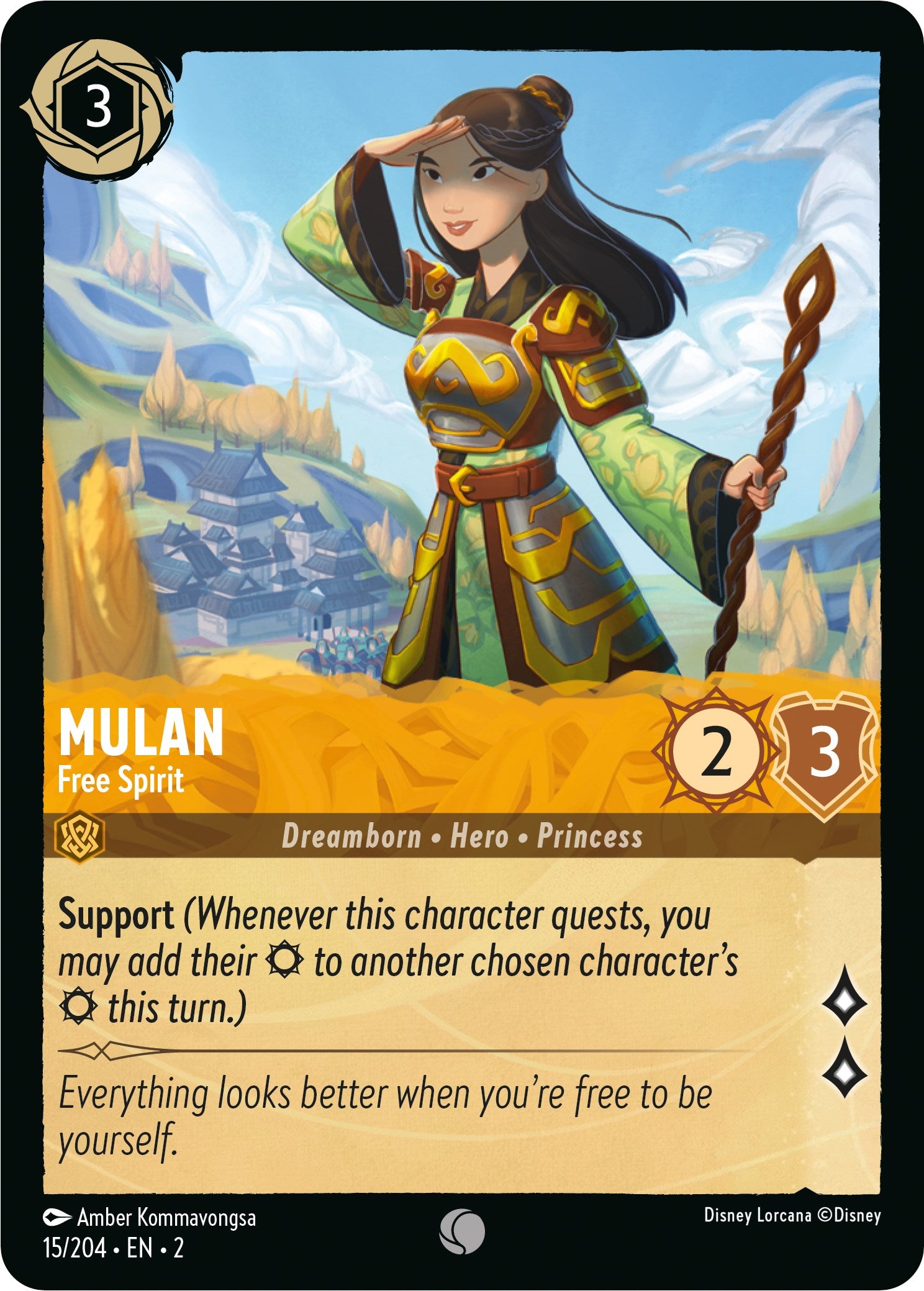 Mulan - Free Spirit (15/204) [Rise of the Floodborn] | Odin's Place