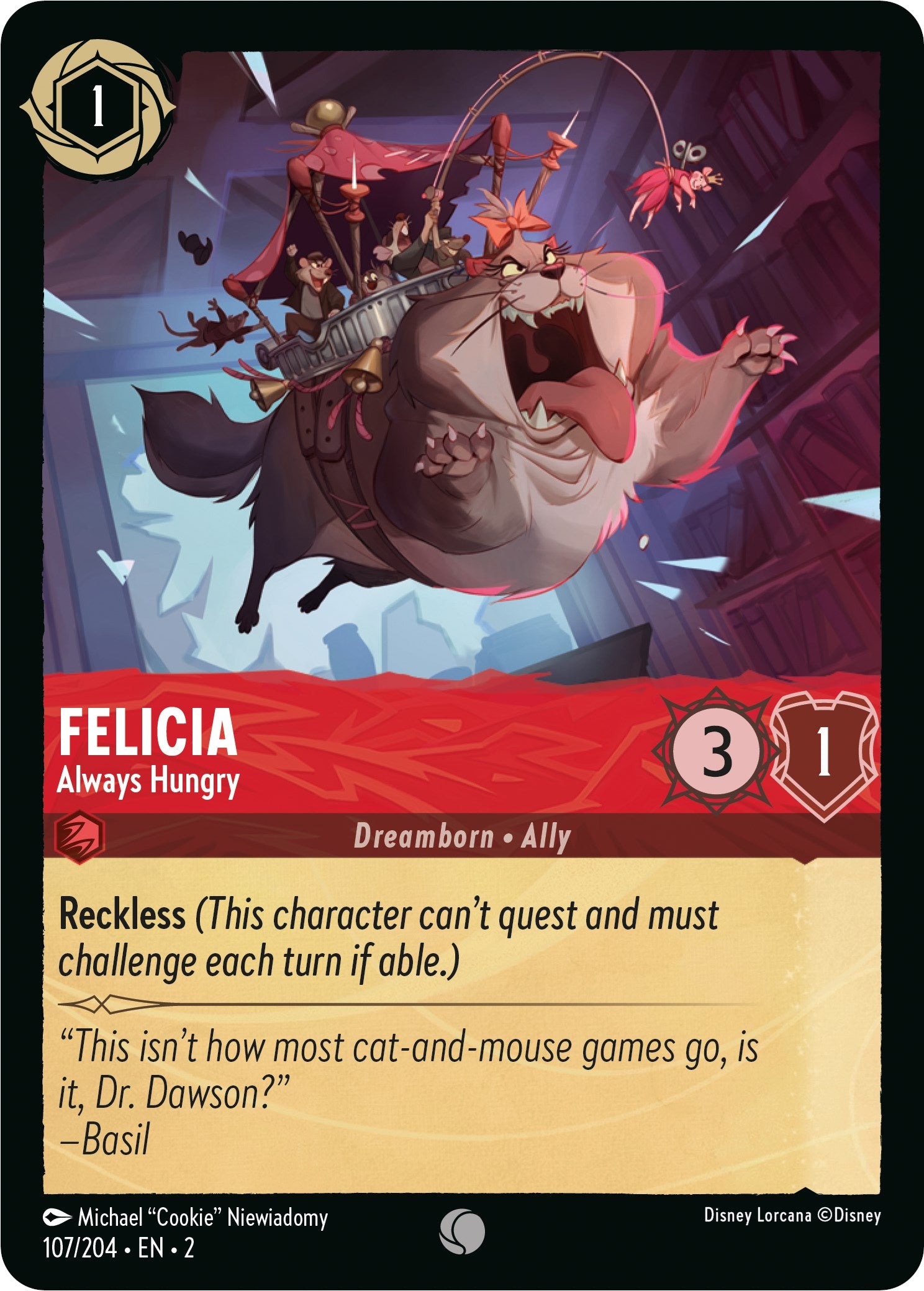 Felicia - Always Hungry (107/204) [Rise of the Floodborn] | Odin's Place