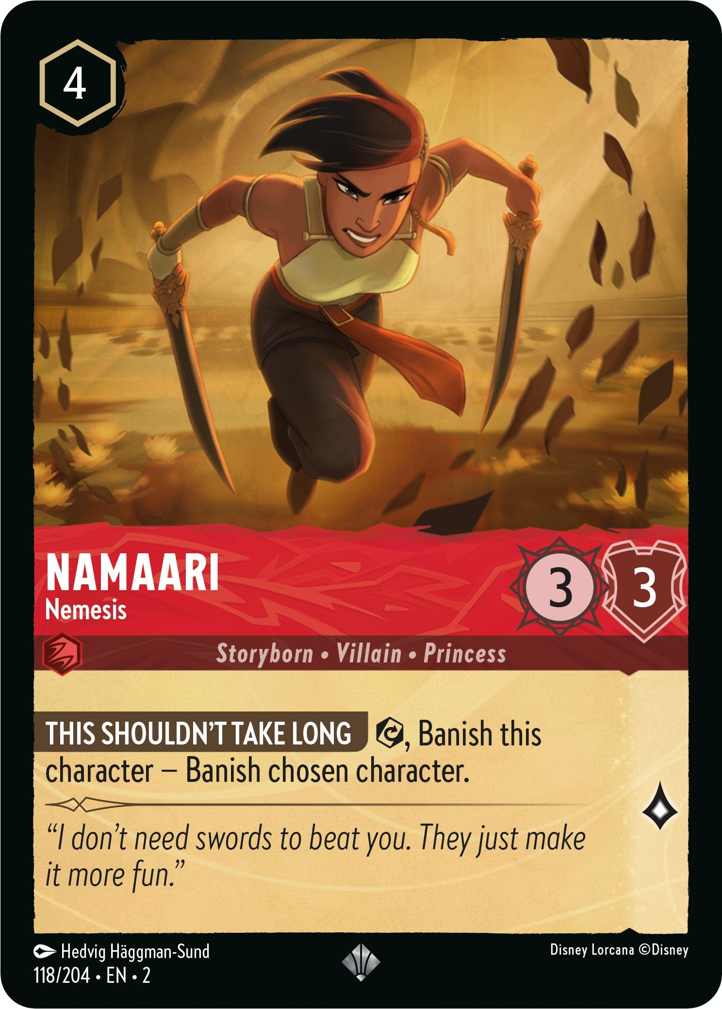 Namaari - Nemesis (118/204) [Rise of the Floodborn] | Odin's Place