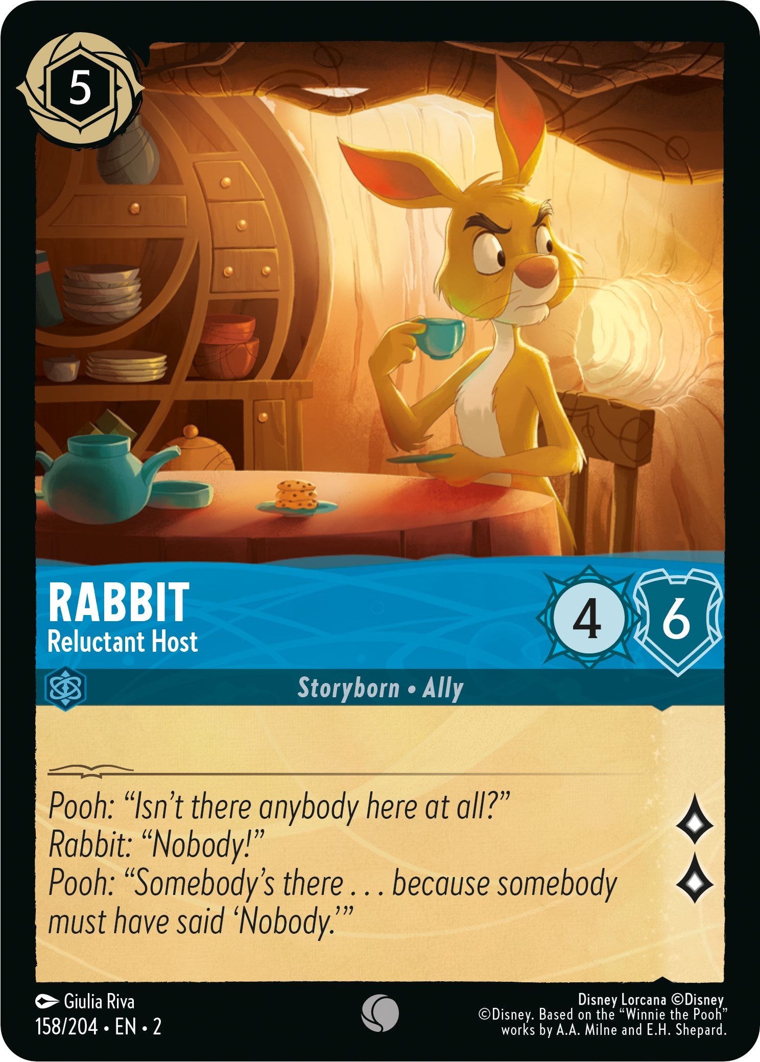 Rabbit - Reluctant Host (158/204) [Rise of the Floodborn] | Odin's Place