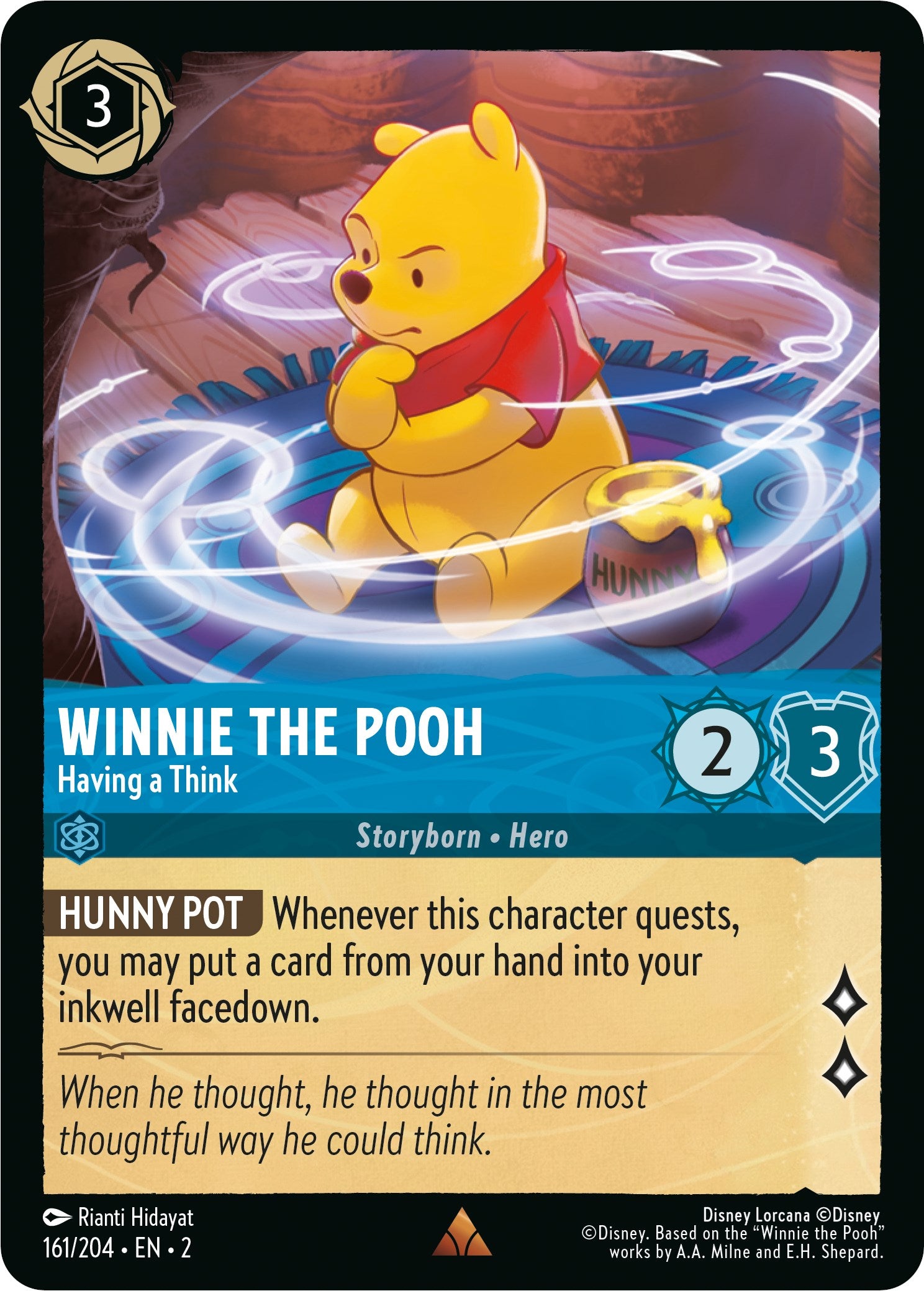 Winnie the Pooh - Having a Think (161/204) [Rise of the Floodborn] | Odin's Place