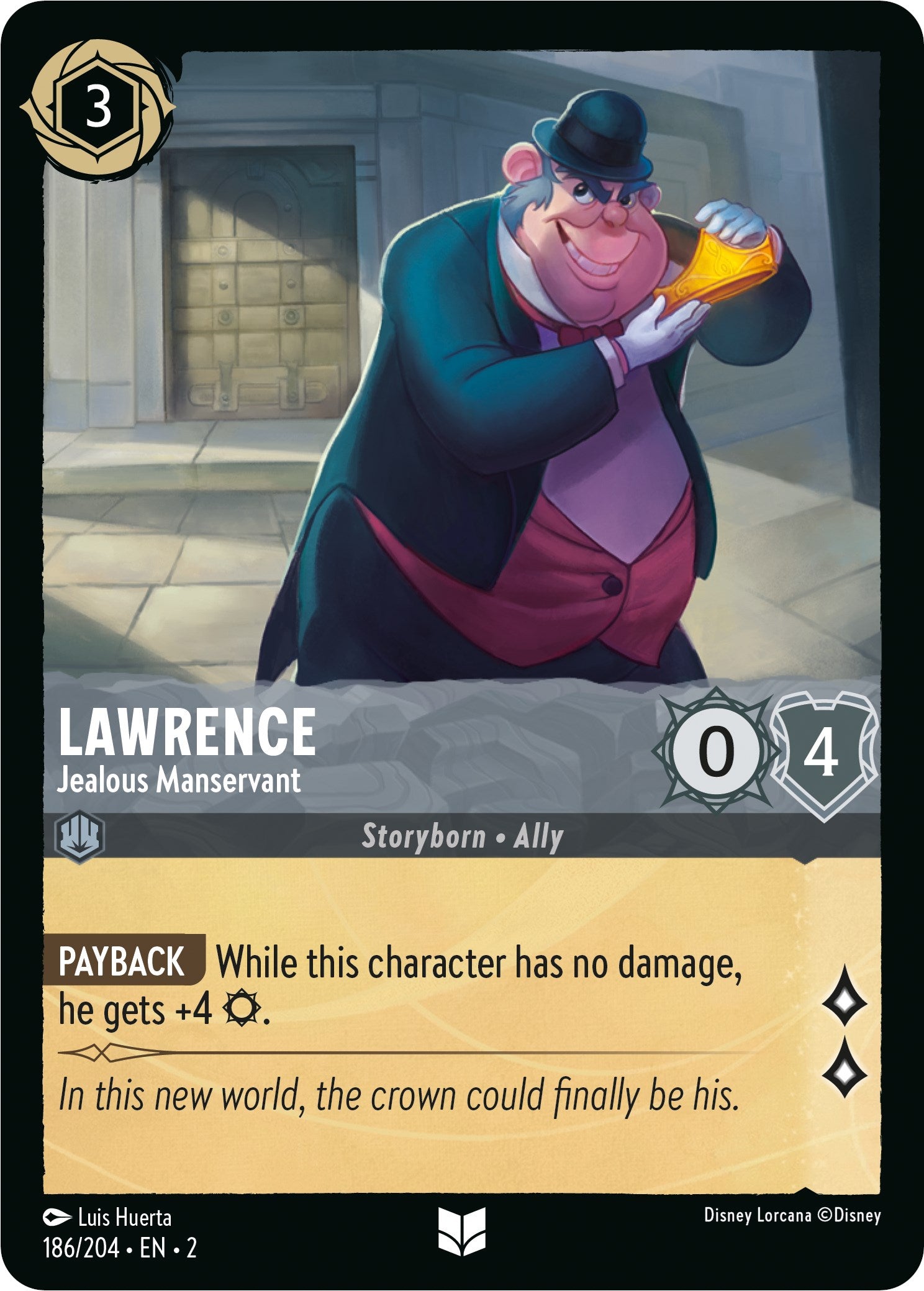 Lawrence - Jealous Manservant (186/204) [Rise of the Floodborn] | Odin's Place