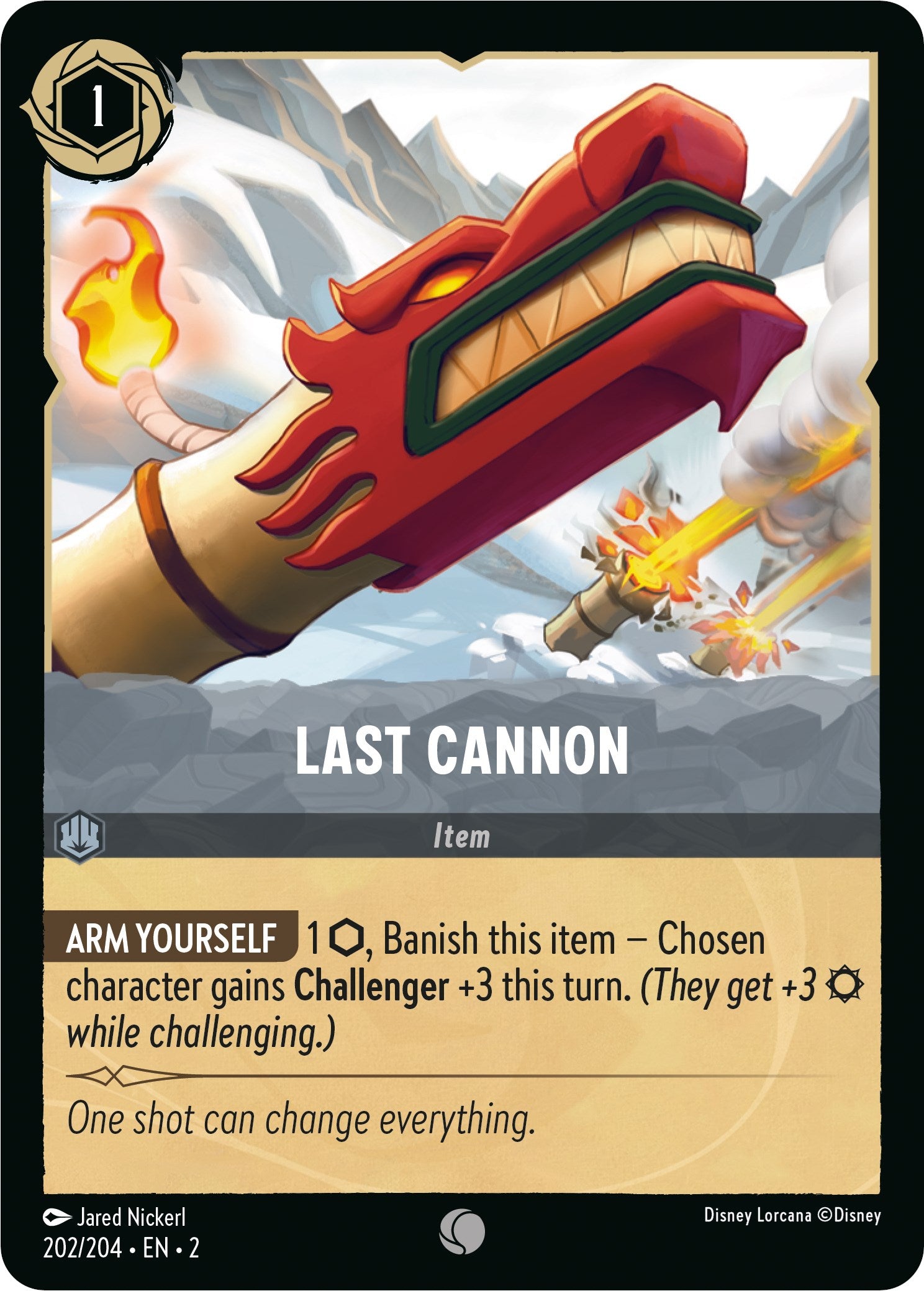 Last Cannon (202/204) [Rise of the Floodborn] | Odin's Place