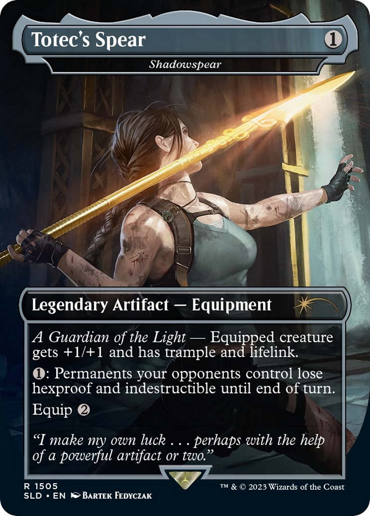 Totec's Spear - Shadowspear [Secret Lair Drop Series] | Odin's Place