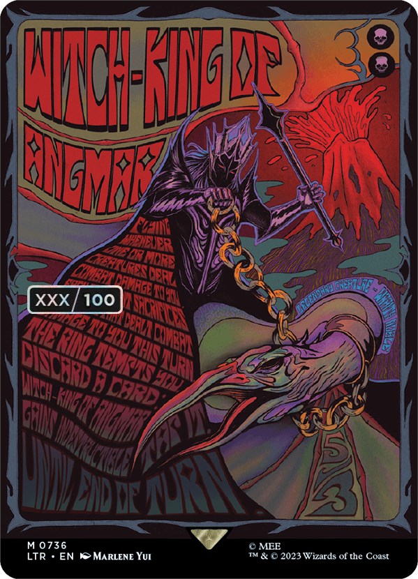 Witch-king of Angmar (Borderless Poster) (Serialized) [The Lord of the Rings: Tales of Middle-Earth] | Odin's Place