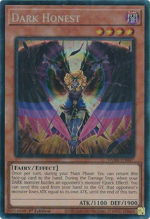 Dark Honest (CR) [VASM-EN047] Collector's Rare | Odin's Place