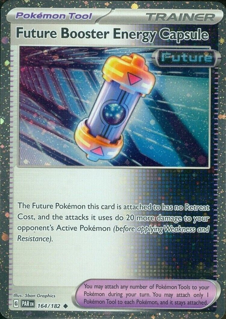 Future Booster Energy Capsule (164/182) (Cosmos Holo) [Scarlet & Violet: Paradox Rift] | Odin's Place