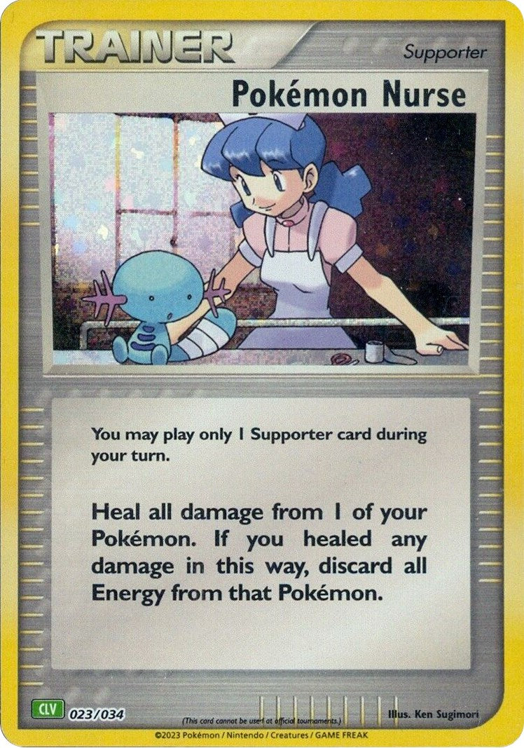 Pokemon Nurse (023/034) [Trading Card Game Classic] | Odin's Place