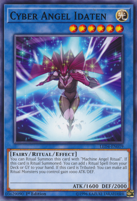 Cyber Angel Idaten [LED4-EN019] Common | Odin's Place