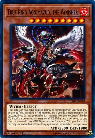 True King Agnimazud, the Vanisher [SDSB-EN014] Common | Odin's Place