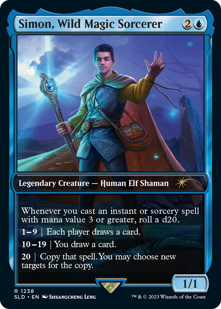 Simon, Wild Magic Sorcerer [Secret Lair Drop Series] | Odin's Place
